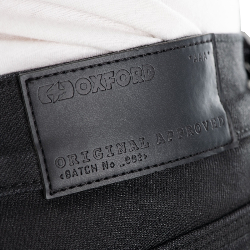 Jean slim noir Oxford Original approuvé AAA pour moto