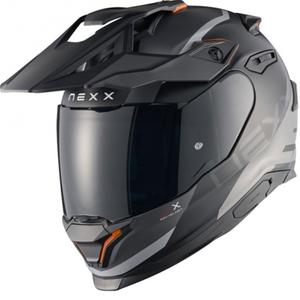 Casque moto enduro NEXX Y.TRAVL Quest noir-gris mat