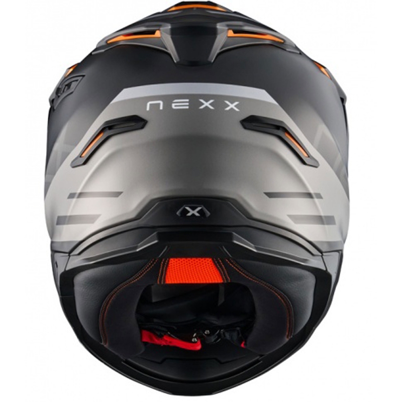 Casque moto enduro NEXX Y.TRAVL Quest noir-gris mat soldes