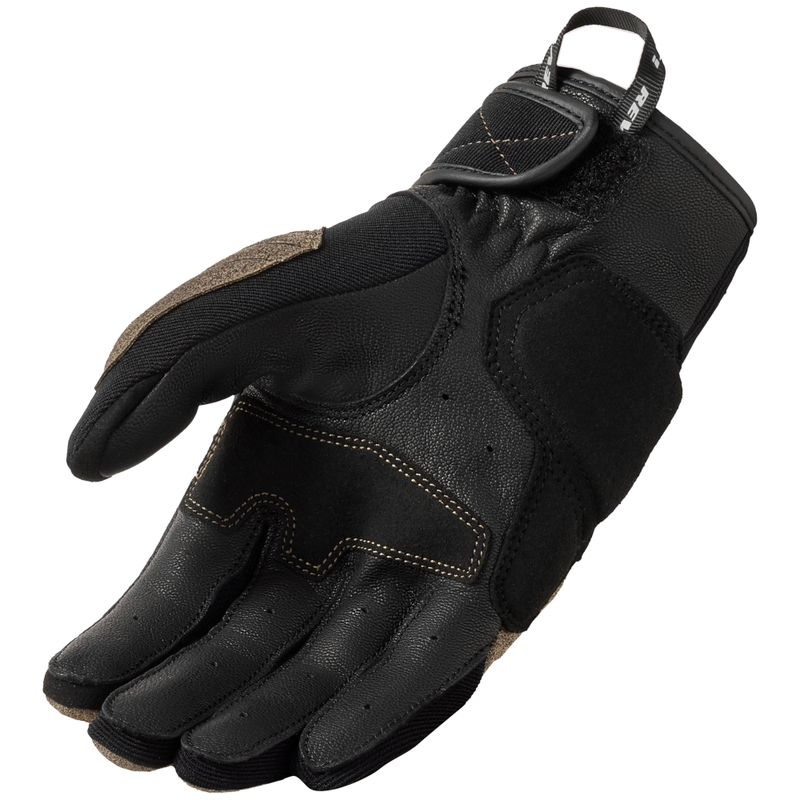 Gants de moto Revit Montford sable-noir