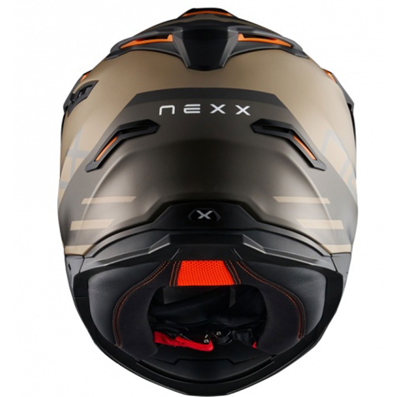 Casque moto enduro NEXX Y.TRAVL Quest sable mat-noir