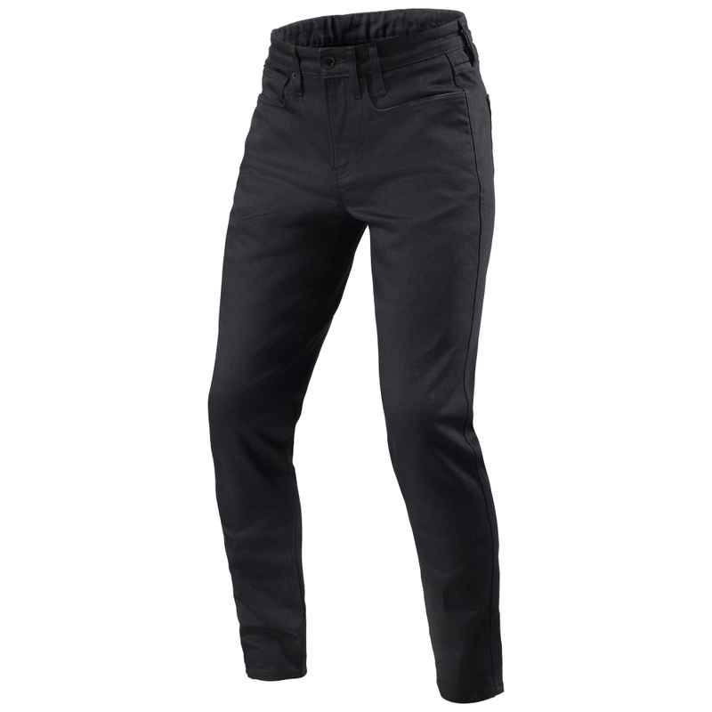 Jean moto skinny Revit Kai Short noir