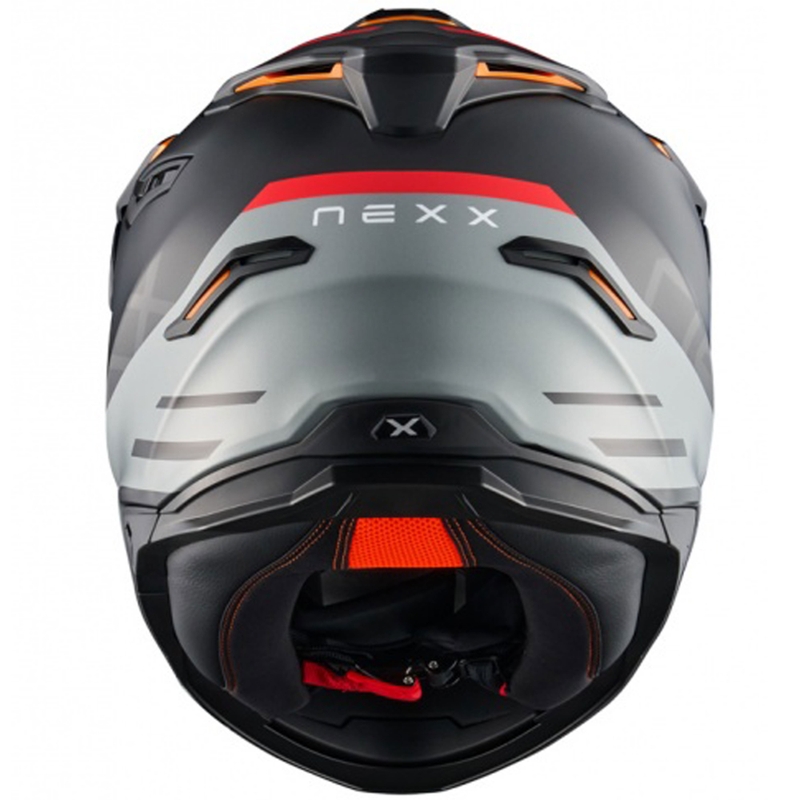 Casque moto enduro NEXX Y.TRAVL Quest noir mat-rouge