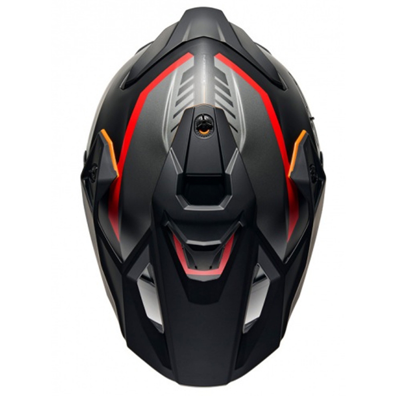 Casque moto enduro NEXX Y.TRAVL Quest noir mat-rouge