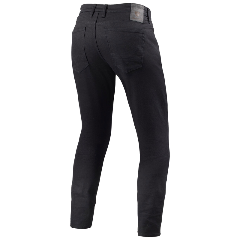 Jean moto skinny Revit Kai Long noir