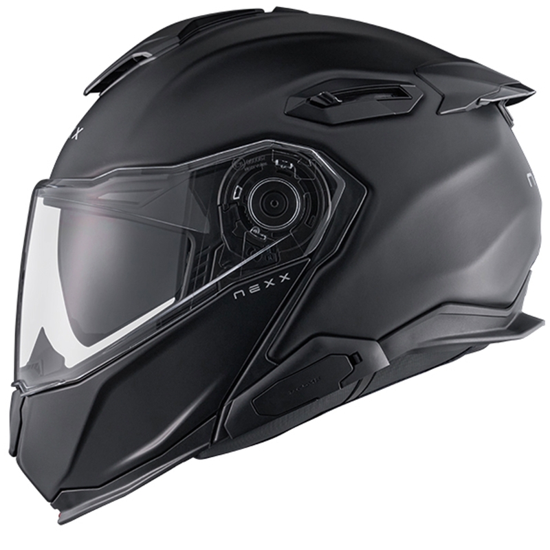 Casque moto modulable Nexx X.Lifetour Plain noir mat soldes