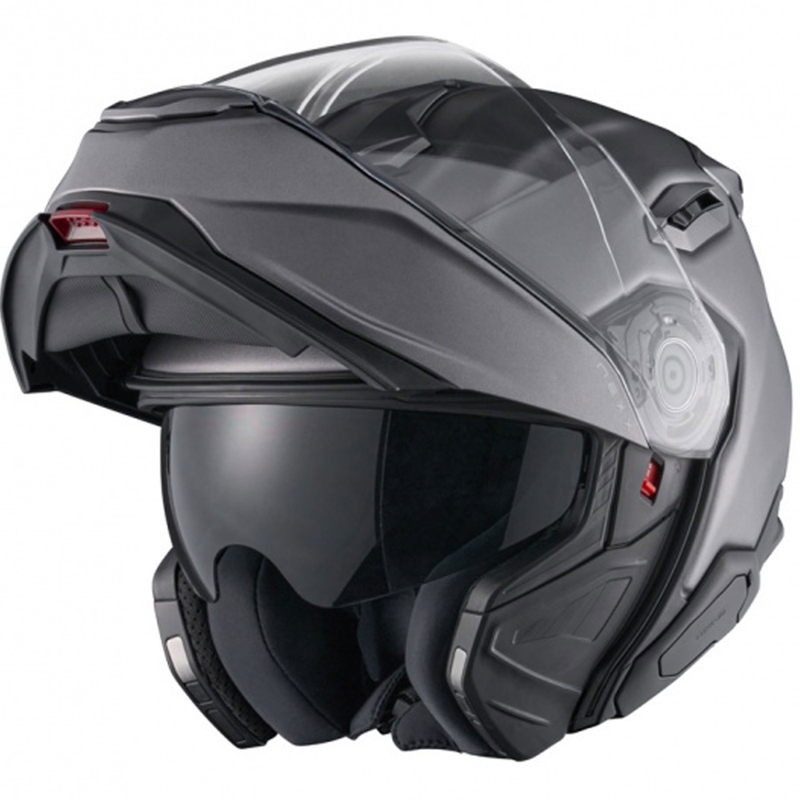 Casque moto modulable Nexx X.Lifetour Plain titane mat