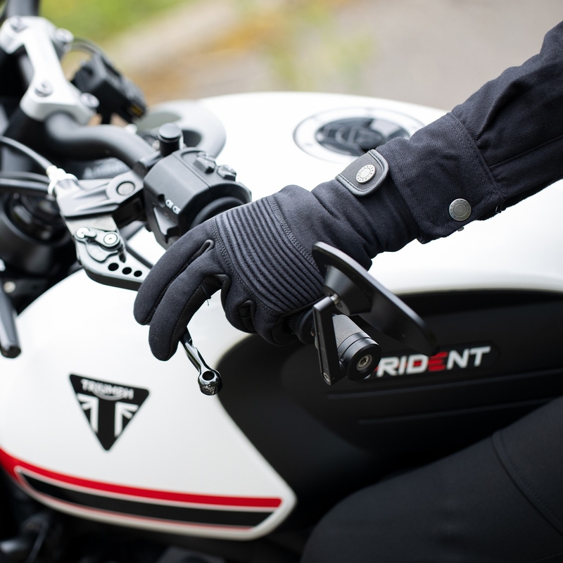 Gants moto femme Oxford Kickback noir