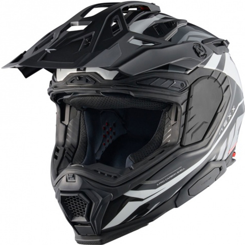 Casque moto enduro Nexx X.WED3 Gobi blanc-gris soldes