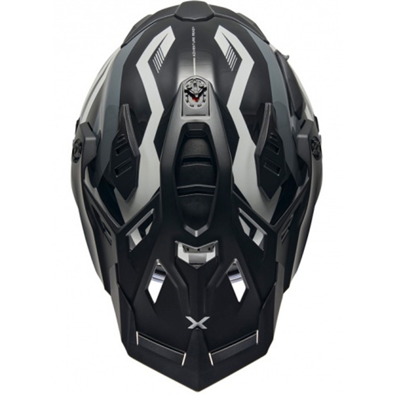 Casque moto enduro Nexx X.WED3 Gobi blanc-gris soldes
