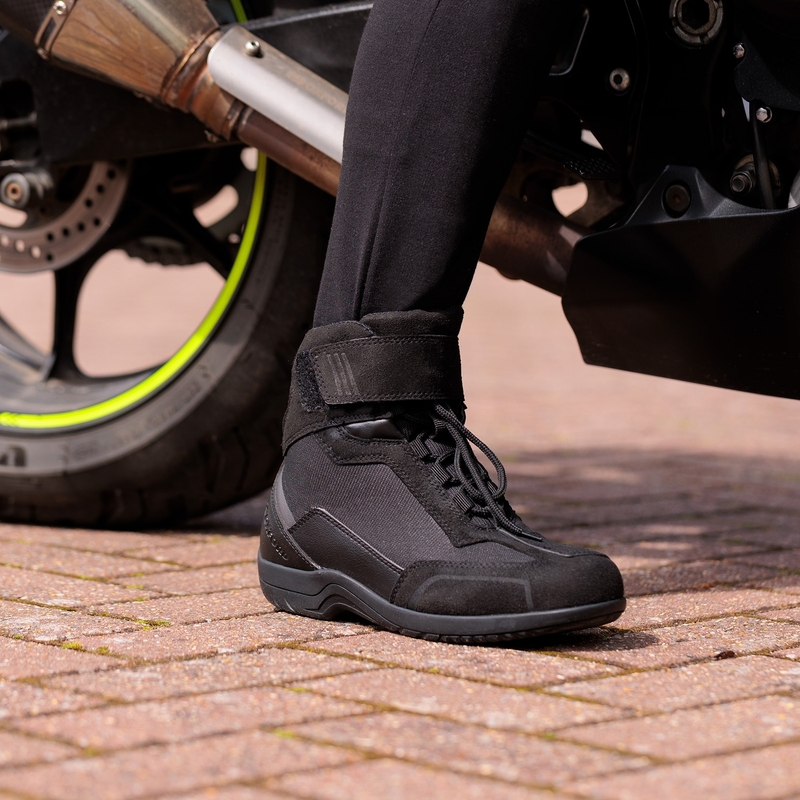 Bottes de moto pour femme Oxford Spartan Air noires