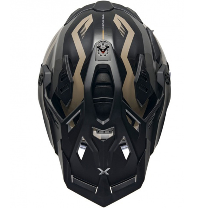 Casque moto enduro Nexx X.WED3 Gobi sable-blanc