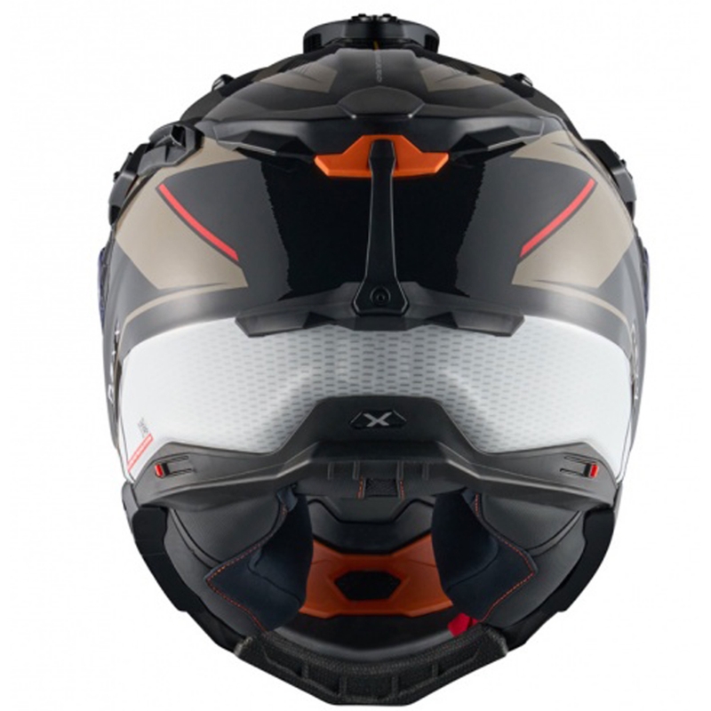 Casque moto enduro Nexx X.WED3 Gobi sable-blanc