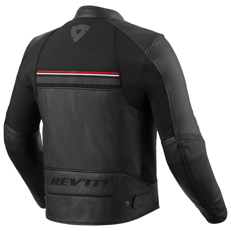 Veste de moto Revit Mile 2 noir-rouge
