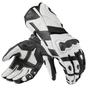 Gants de moto Revit Jerez 4 blanc-noir