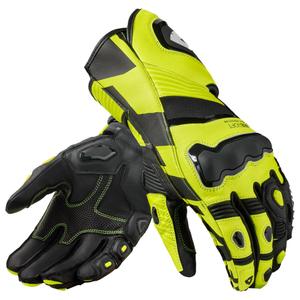 Gants moto Revit Jerez 4 jaune fluo-noir