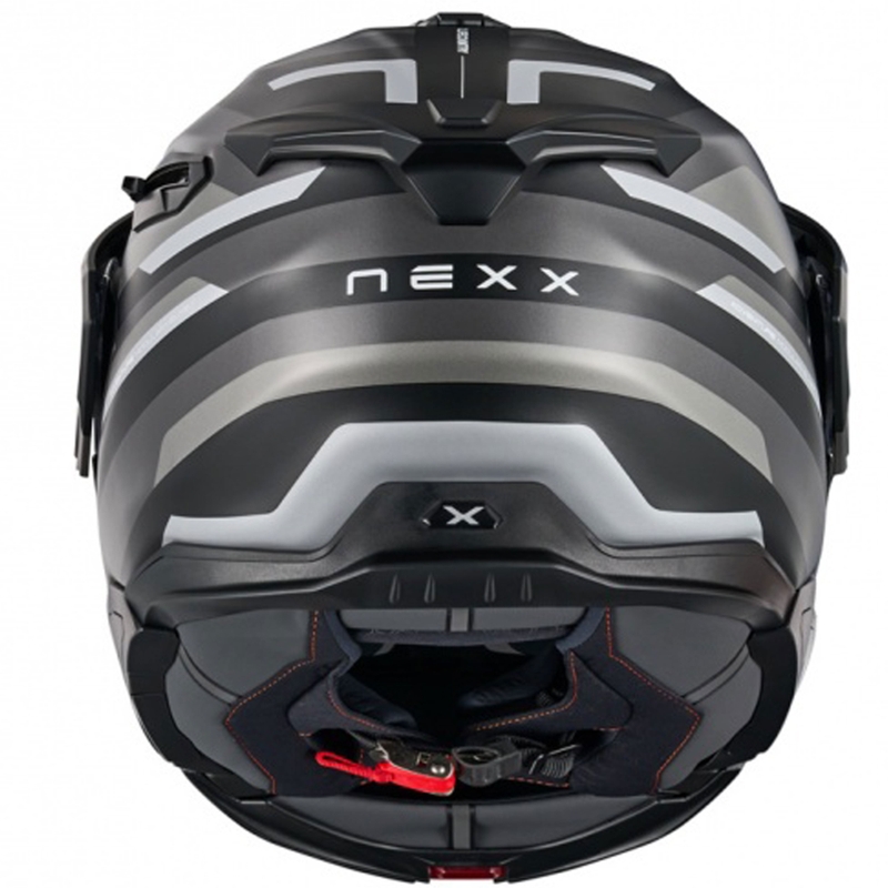 Casque moto modulable Nexx X.Lifecountry Westbound noir-gris mat