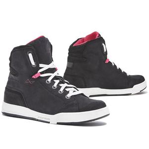 Bottes de moto pour femme Forma Swift Lady Dry noir-blanc