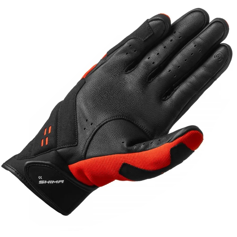 Gants moto Shima Drift rouge-noir