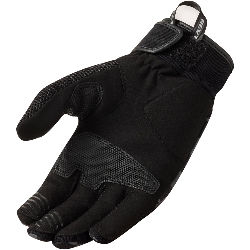 Gants de moto Revit Surge noir-gris