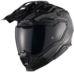 Casque moto enduro Nexx X.WED3 Furka noir-gris