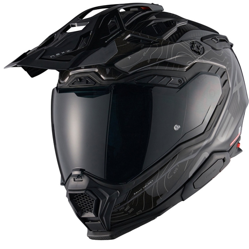 Casque moto enduro Nexx X.WED3 Furka noir-gris