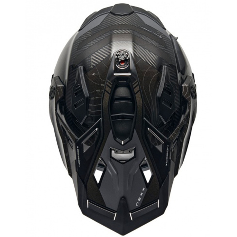 Casque moto enduro Nexx X.WED3 Furka noir-gris