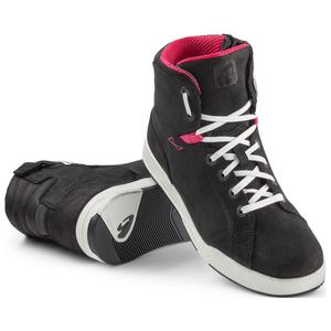 Bottes de moto pour femme Forma Swift X Fit Dry Lady noir-blanc