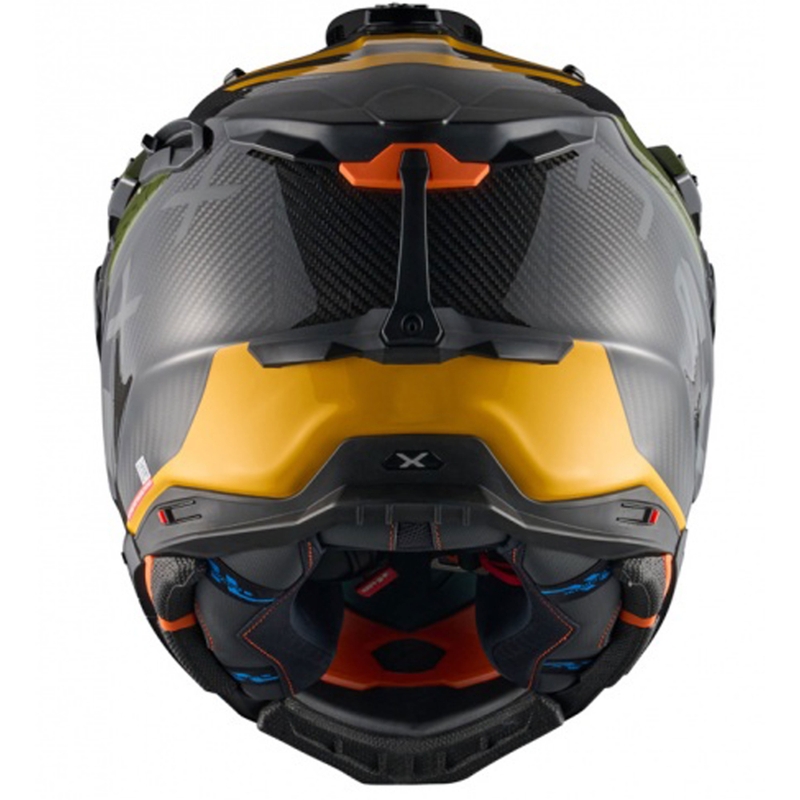 Casque moto enduro Nexx X.WED3 Furka vert-jaune