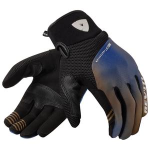 Gants de moto Revit Surge camouflage bleu