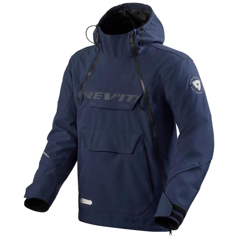 Veste de moto Revit Altair H2O bleu-bleu