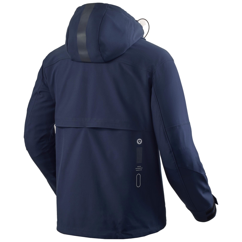 Veste de moto Revit Altair H2O bleu-bleu