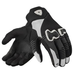 Gants de moto Revit Kinetic 2 noir-blanc