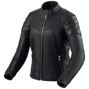 Veste de moto en cuir noir pour femme Revit London