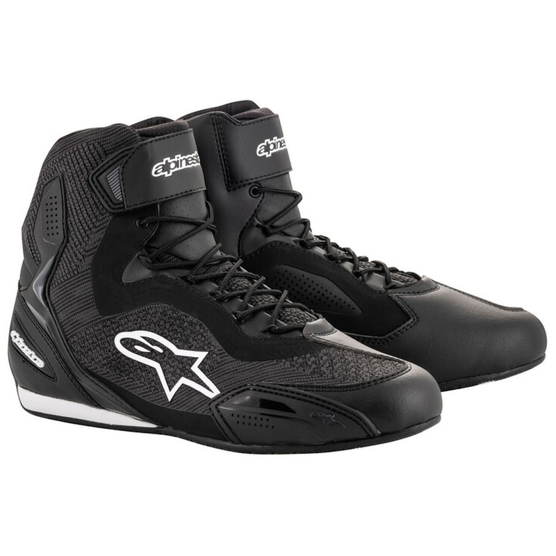Bottes de moto Alpinestars Faster 3 Rideknit noires