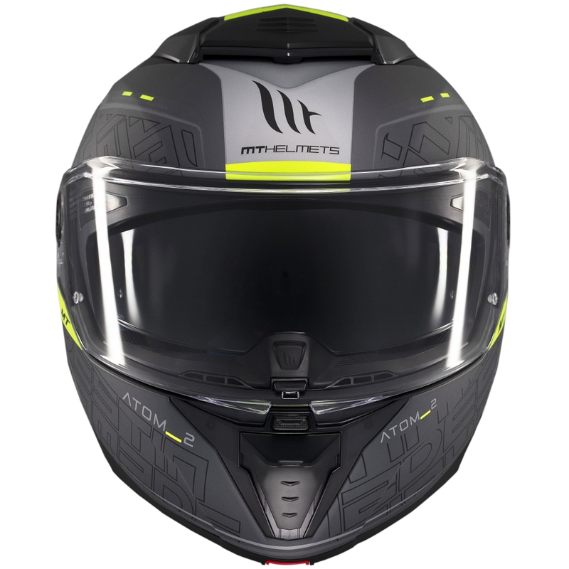 Casque moto modulable MT Atom 2 SV Destiny noir-gris mat