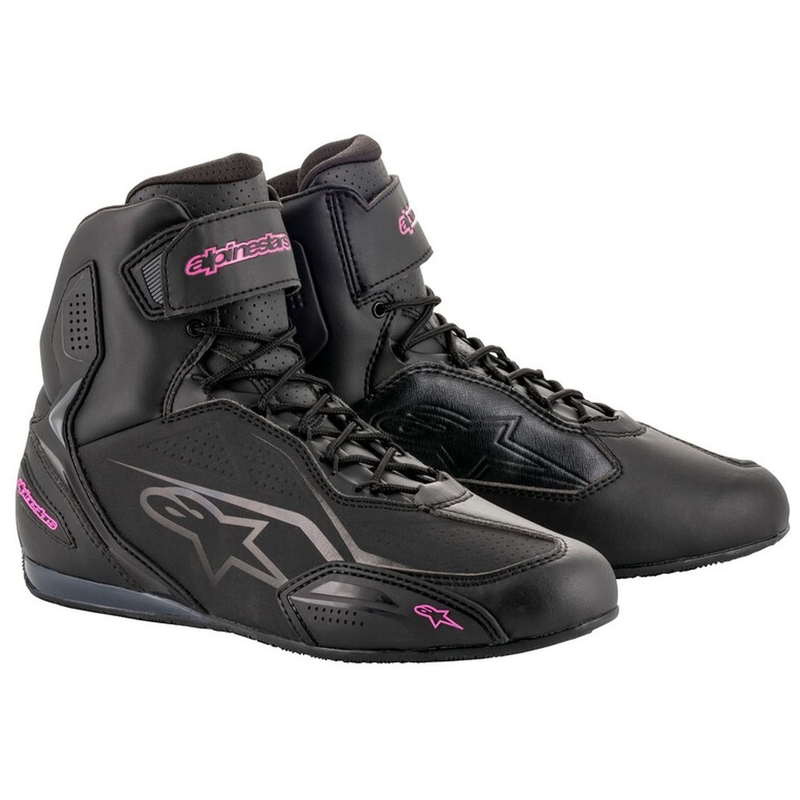 Bottes moto femme Alpinestars Stella Faster 3 noir-violet
