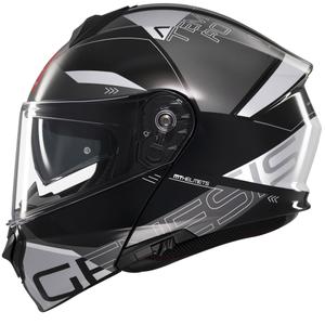 Casque moto modulable MT Genesis SV Atempo noir-gris