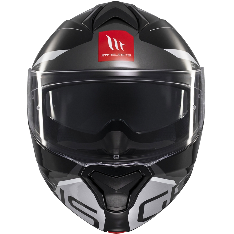 Casque moto modulable MT Genesis SV Atempo noir-gris