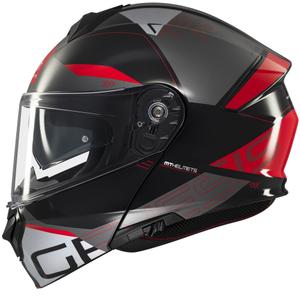Casque moto modulable MT Genesis SV Atempo noir-gris-rouge