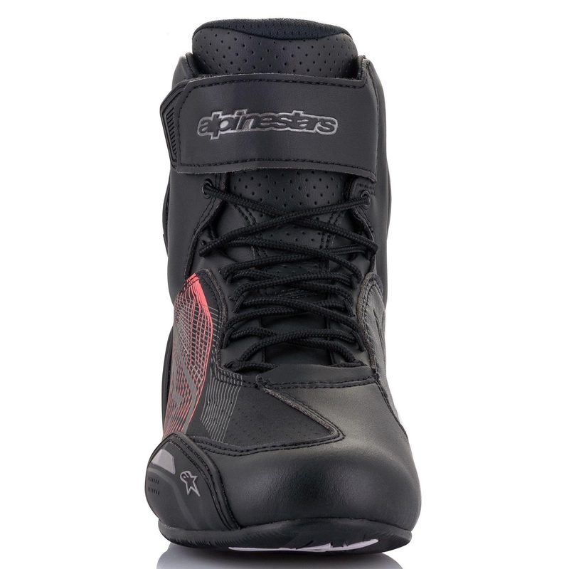 Bottes moto femme Alpinestars Stella Faster 3 noir-argent-rose
