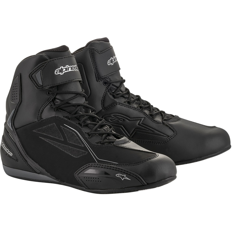 Bottes de moto femme Alpinestars Stella Faster 3 Drystar noir-argent