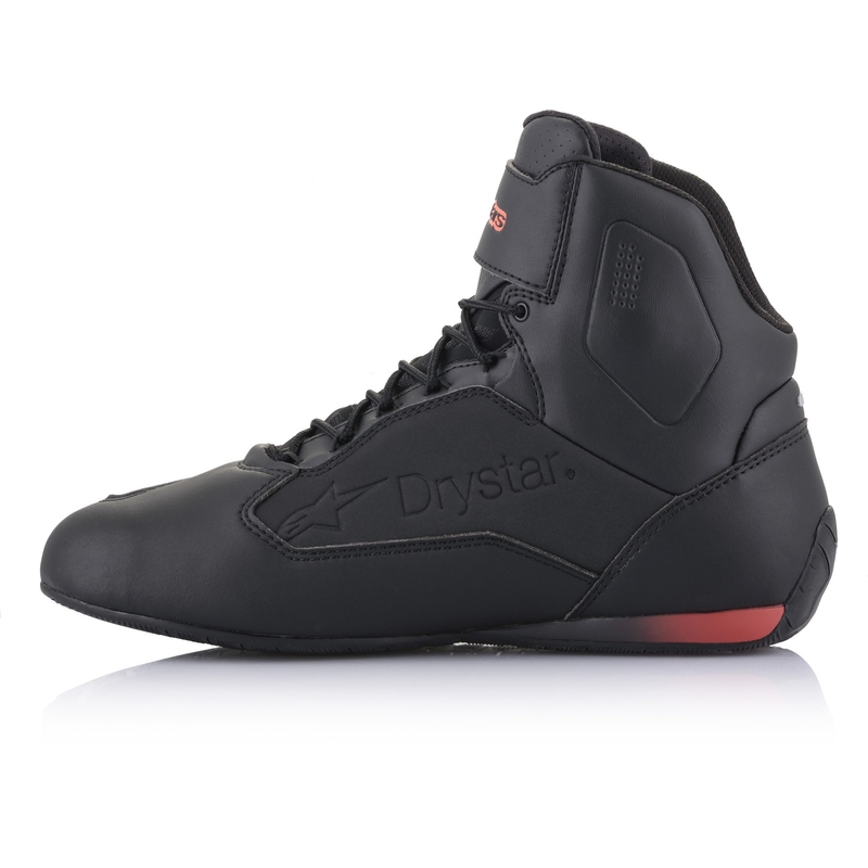 Bottes moto Alpinestars Faster 3 Drystar noir-rouge fluo