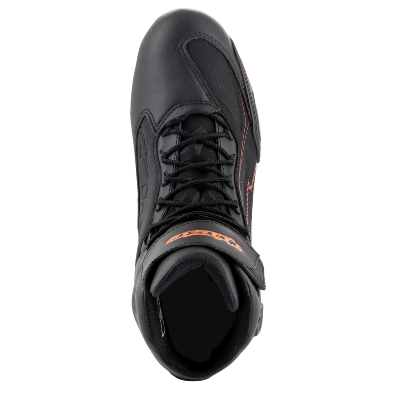 Bottes moto Alpinestars Faster 3 Drystar noir-rouge fluo