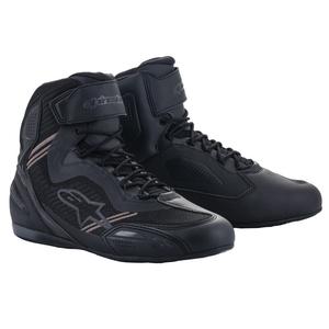 Bottes de moto Alpinestars Faster 3 Rideknit Noir-Noir