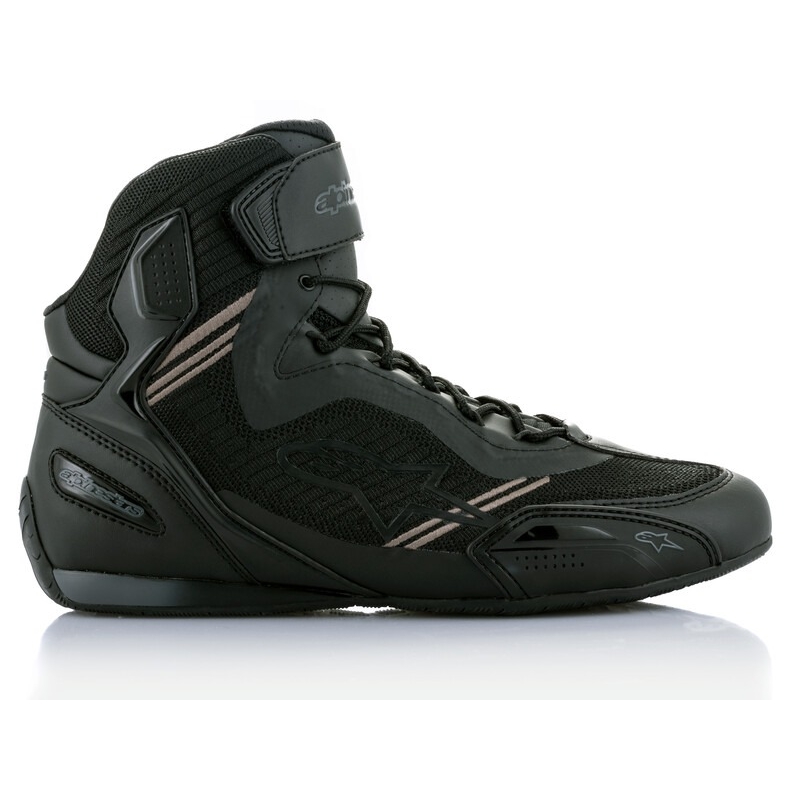 Bottes de moto Alpinestars Faster 3 Rideknit Noir-Noir
