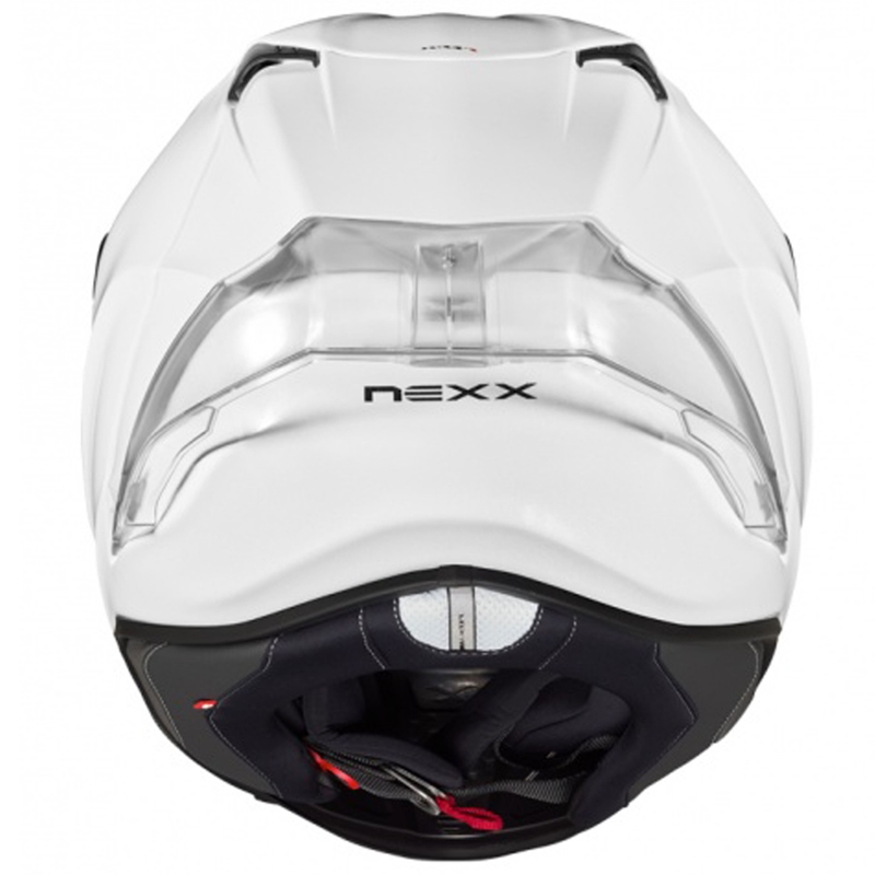 Casque de moto intégral Nexx X.R3R, blanc uni