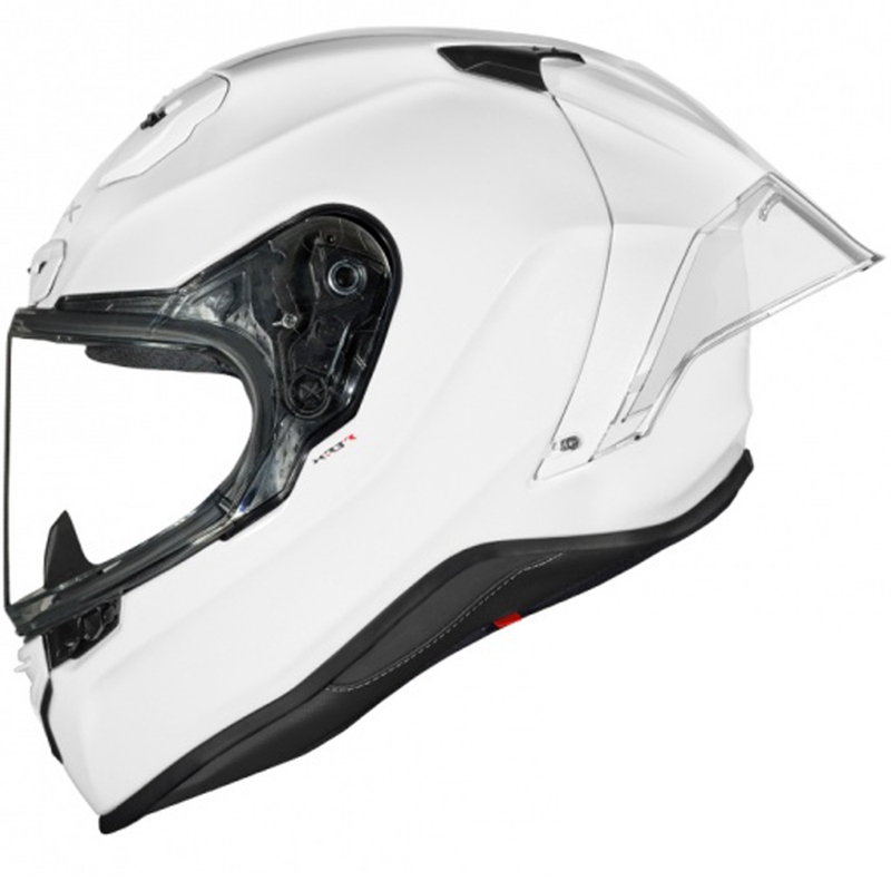 Casque de moto intégral Nexx X.R3R, blanc uni