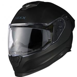 Casque moto intégral NEXX Y.100R Fullblack, noir mat