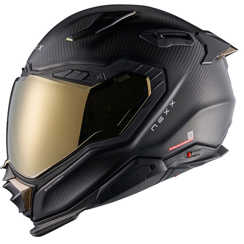 Casque de moto intégral Nexx X.WST3 Zero PRO Carbon, or mat